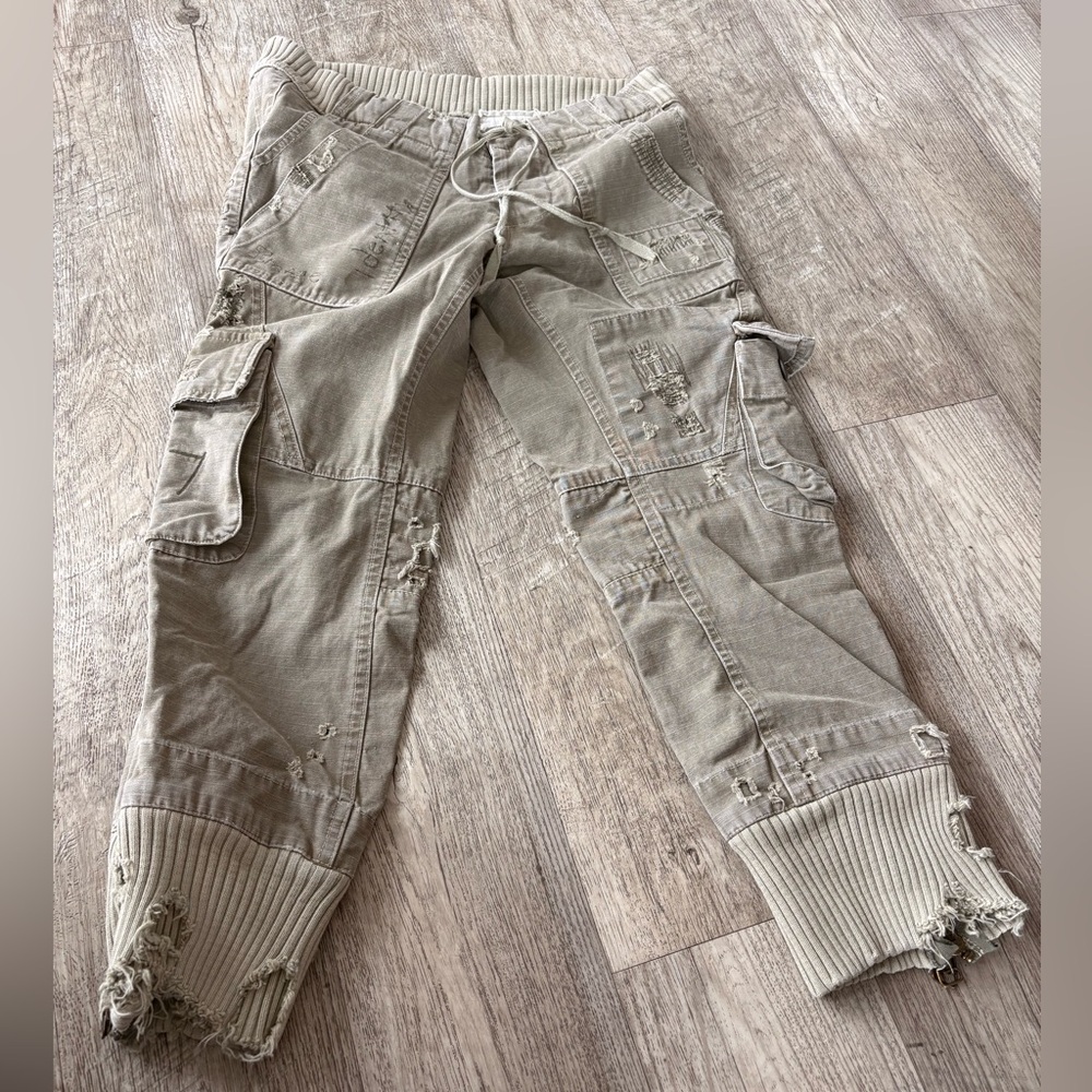 Greg Lauren Rare One-of-a-Kind Cargo Pants